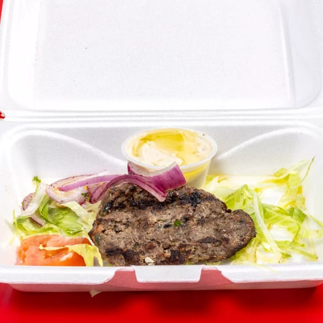 Side Kafta Kabob Skewer.