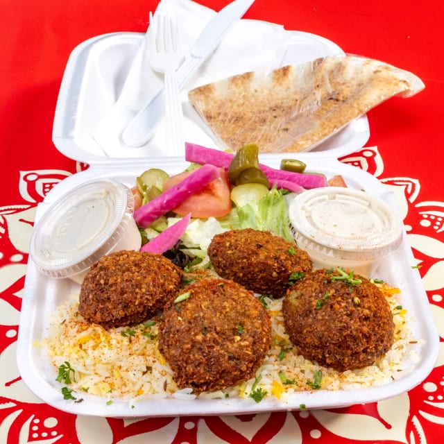 Falafel Platter.