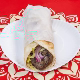 Kafta Kabob Sandwich