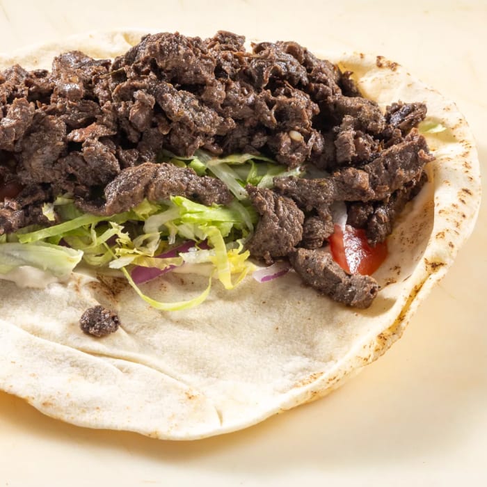 Beef Shawarma Sandwich.
