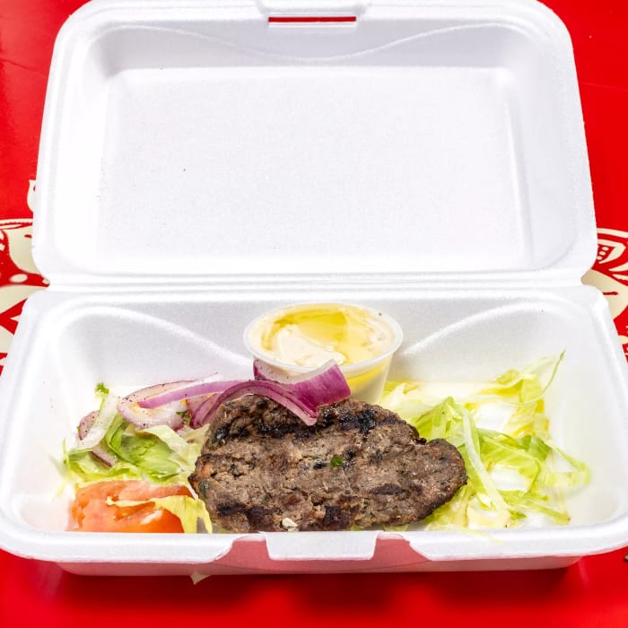 Side Kafta Kabob Skewer.