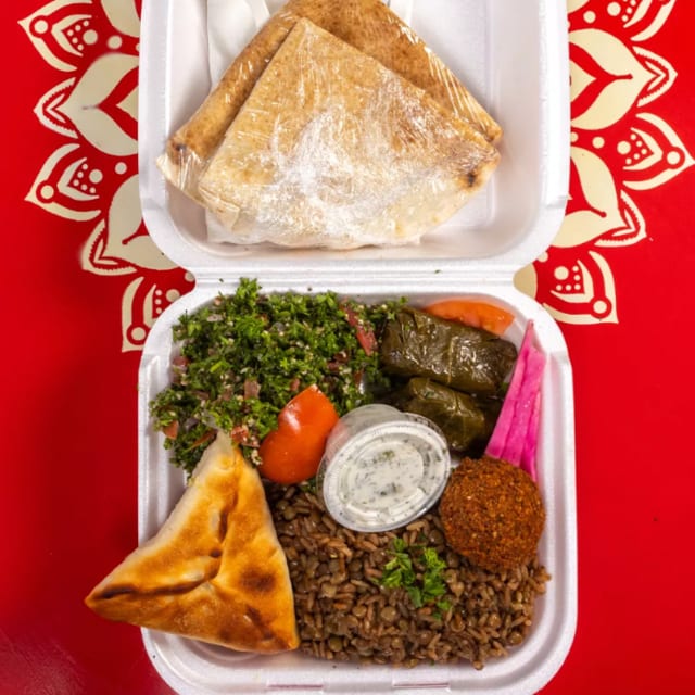 Vegetarian Platter.