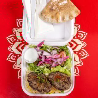 Kafta Kabob Plate